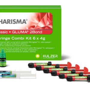 Charisma Classic Syringe Combi kit 6x4g + gluma 2Bond