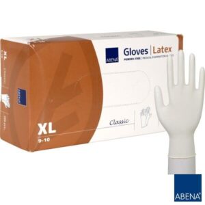 Rękawiczki lateksowe bezpudrowe op. 100szt - obrazek 5