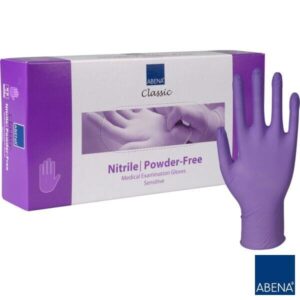 Rękawiczki Nitrylowe Abena op. 100szt Fioletowe