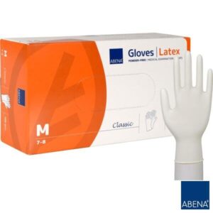 Rękawiczki lateksowe bezpudrowe op. 100szt - obrazek 4