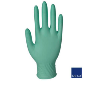 Rękawiczki Nitrylowe Abena op. 100szt Zielone