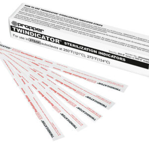 Twindicator wieloparametrowy test paskowy kontroli procesu sterylizacji