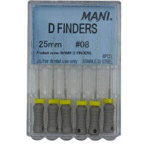 Pilniki D-Finders Mani op. 6szt