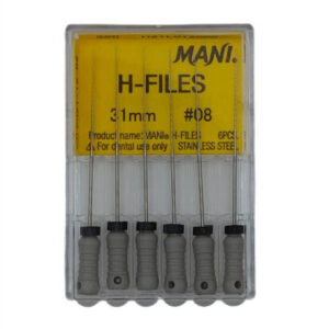 Pilniki Mani H-Files op. 6szt - obrazek 2