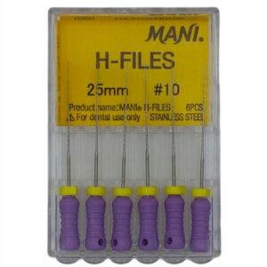 Pilniki Mani H-Files op. 6szt - obrazek 3