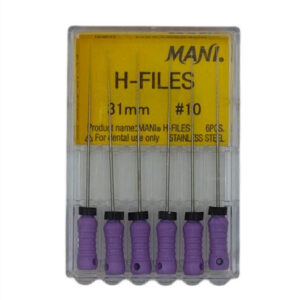 Pilniki Mani H-Files op. 6szt - obrazek 4