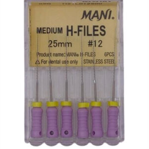 Pilniki Mani H-Files op. 6szt - obrazek 5