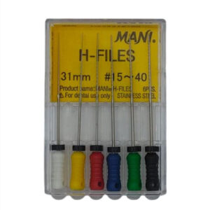 Pilniki Mani H-Files op. 6szt - obrazek 7