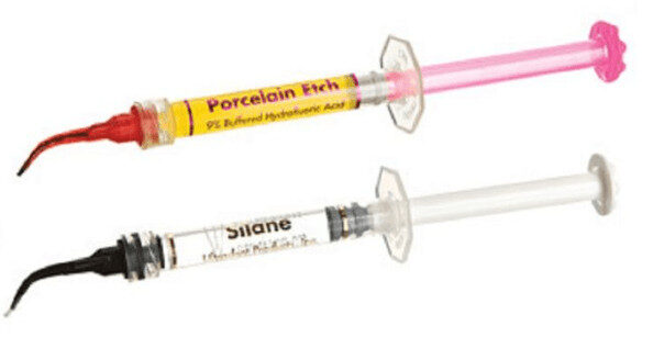 porceline etch+silan