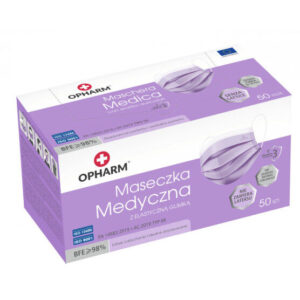 Maseczki medyczne opharm op. 50szt - obrazek 3