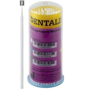 DENTALINE Aplikator mikro z uchwytem op. 100szt
